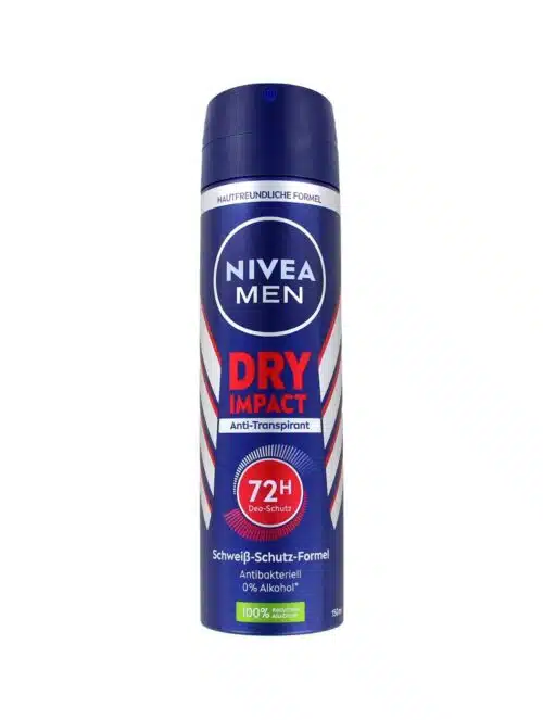 Nivea Men Deodorant Spray Dry Impact, 150 ml