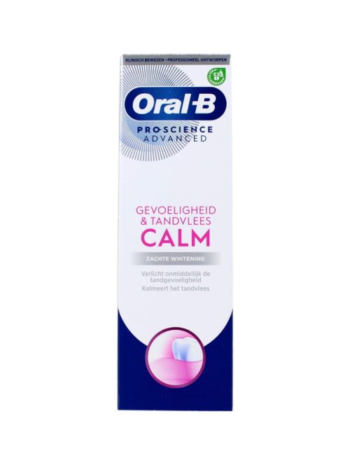 Oral-B Tandpasta Gevoeligheid & Tandvlees Calm White, 75 ml
