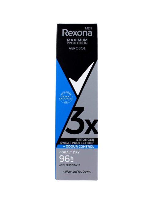 Rexona Deodorant Spray Men Maximum Protection Cobalt Dry, 150 ml