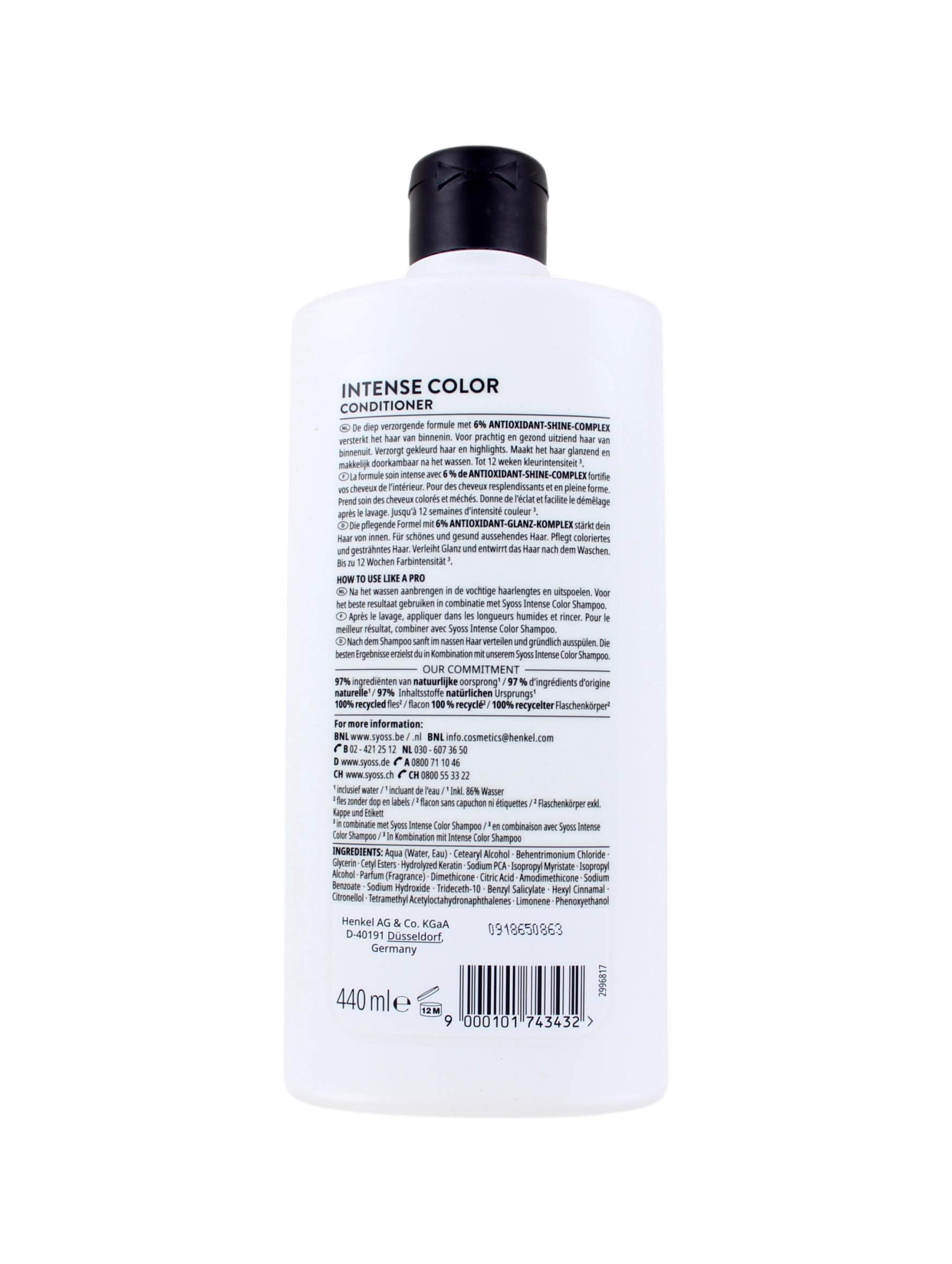 Syoss Conditioner Color, 440 ml, foto 2 van 2