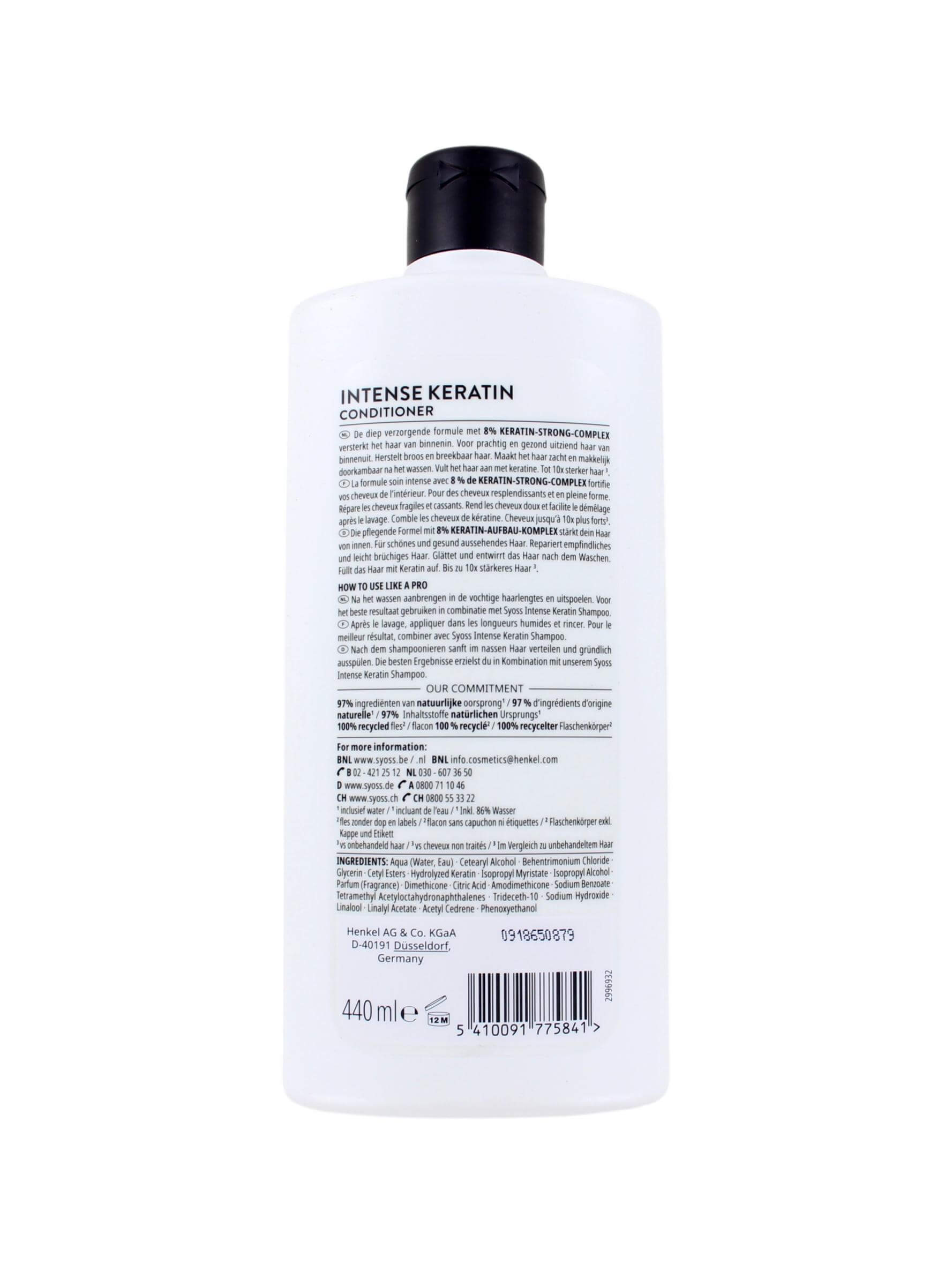 Syoss Conditioner Keratin, 440 ml, foto 2 van 2