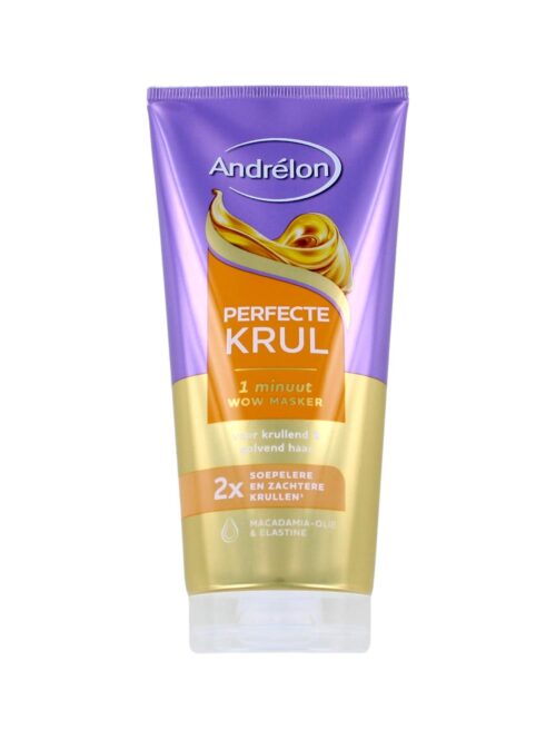 Andrelon Haarmasker 1 Minuut Perfecte Krul, 180 ml