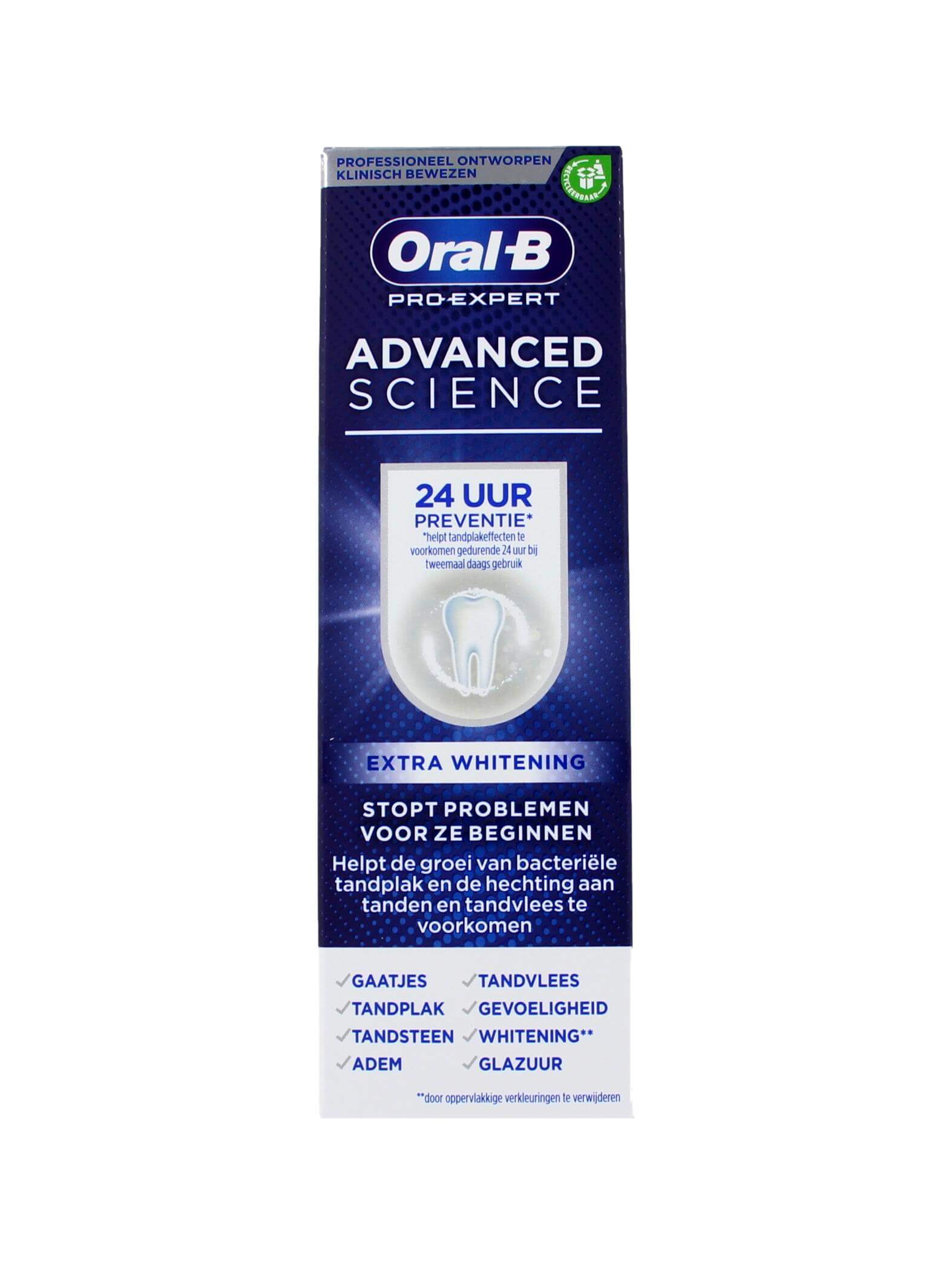 Oral-B Tandpasta Advanced Science Extra Whitening, 75 ml