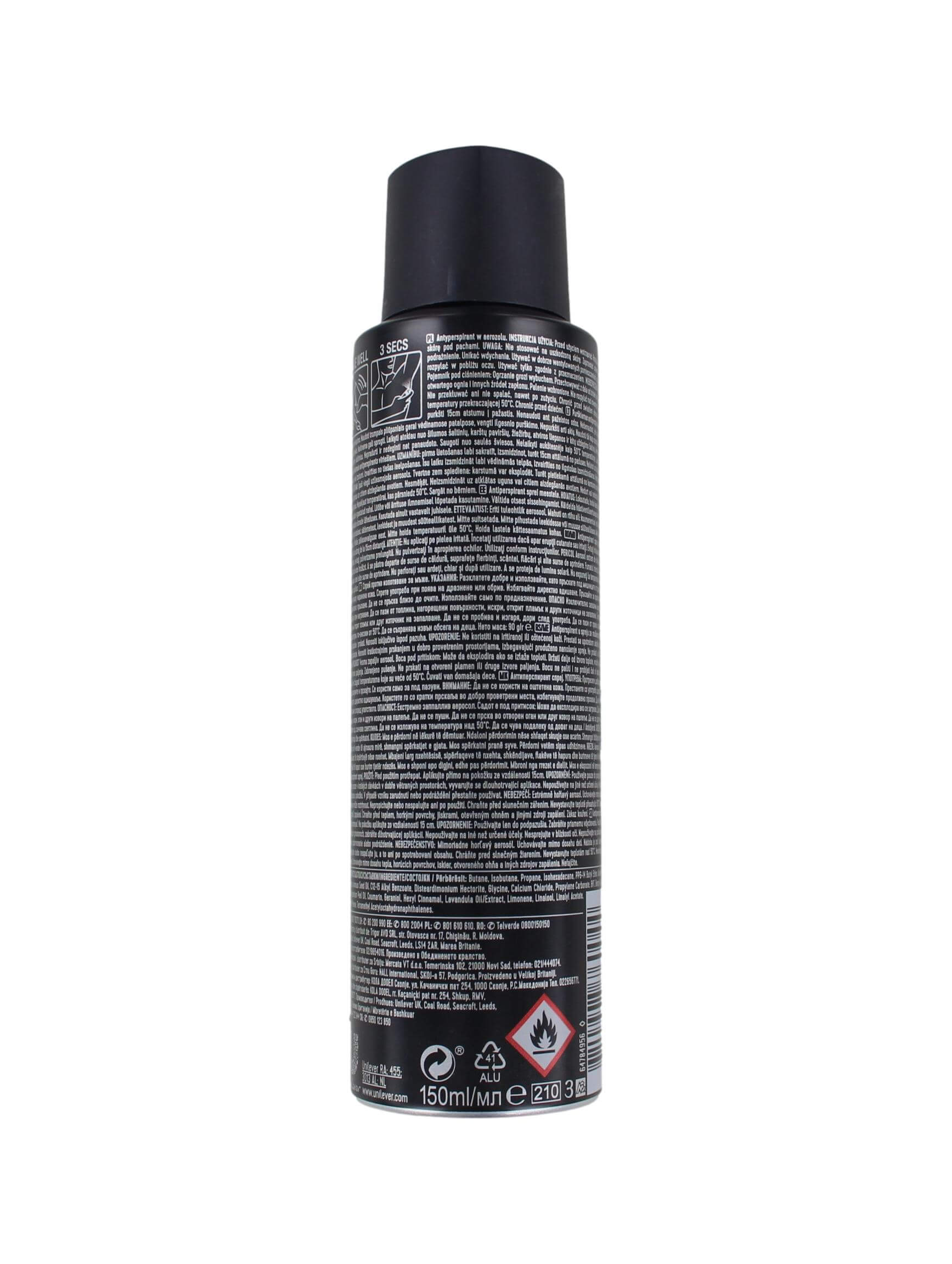Rexona Men Deodorant Spray Active Protection+ Fresh, 150 ml