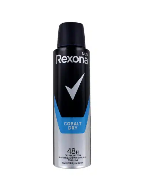 Rexona Men Deodorant Spray Cobalt Dry, 150 ml