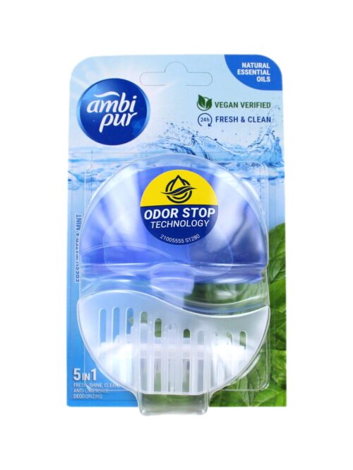 Ambi Pur Toiletblok Fresh Water & Mint, 55 ml