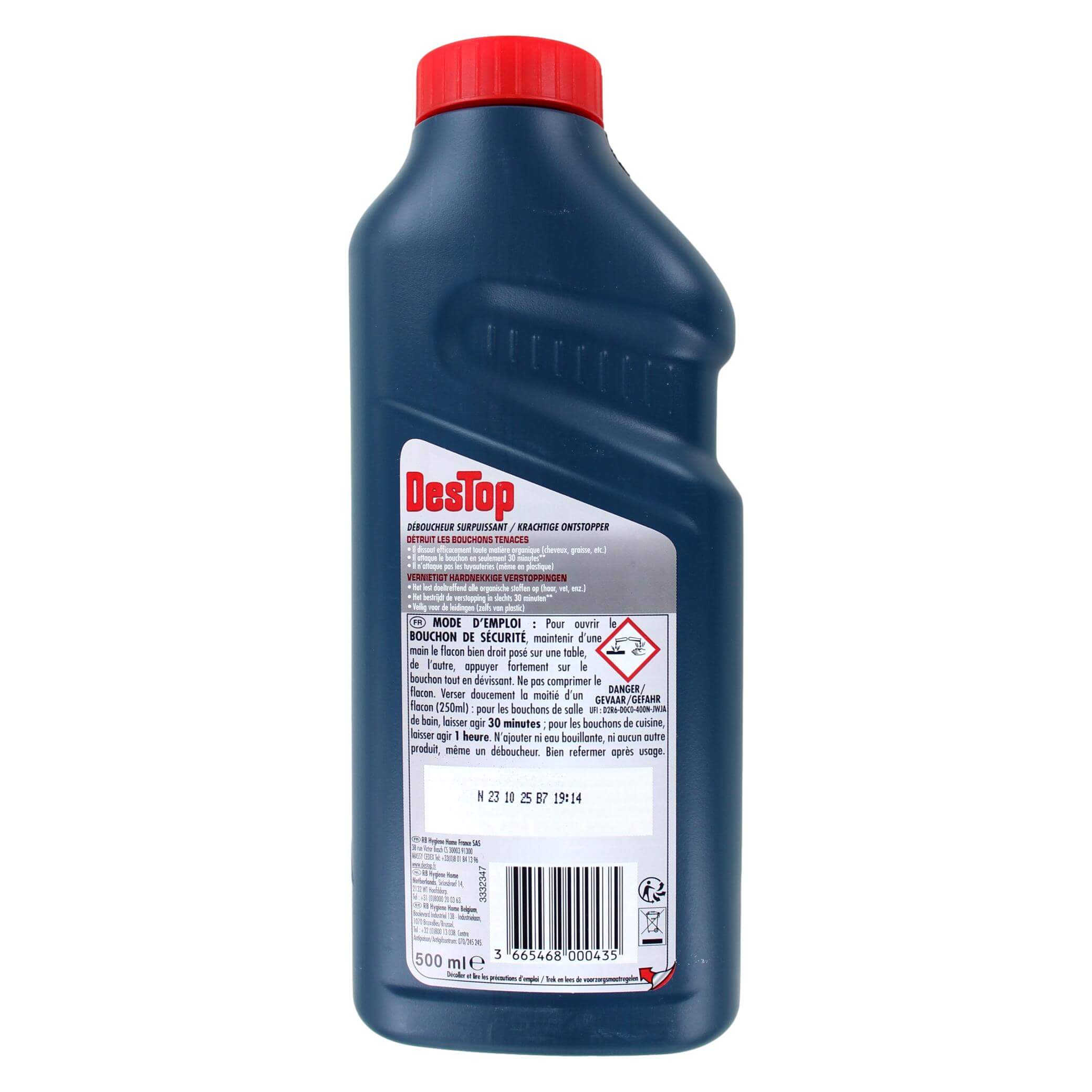 Destop Vloeibare Ontstopper, 500 ml, foto 2 van 2