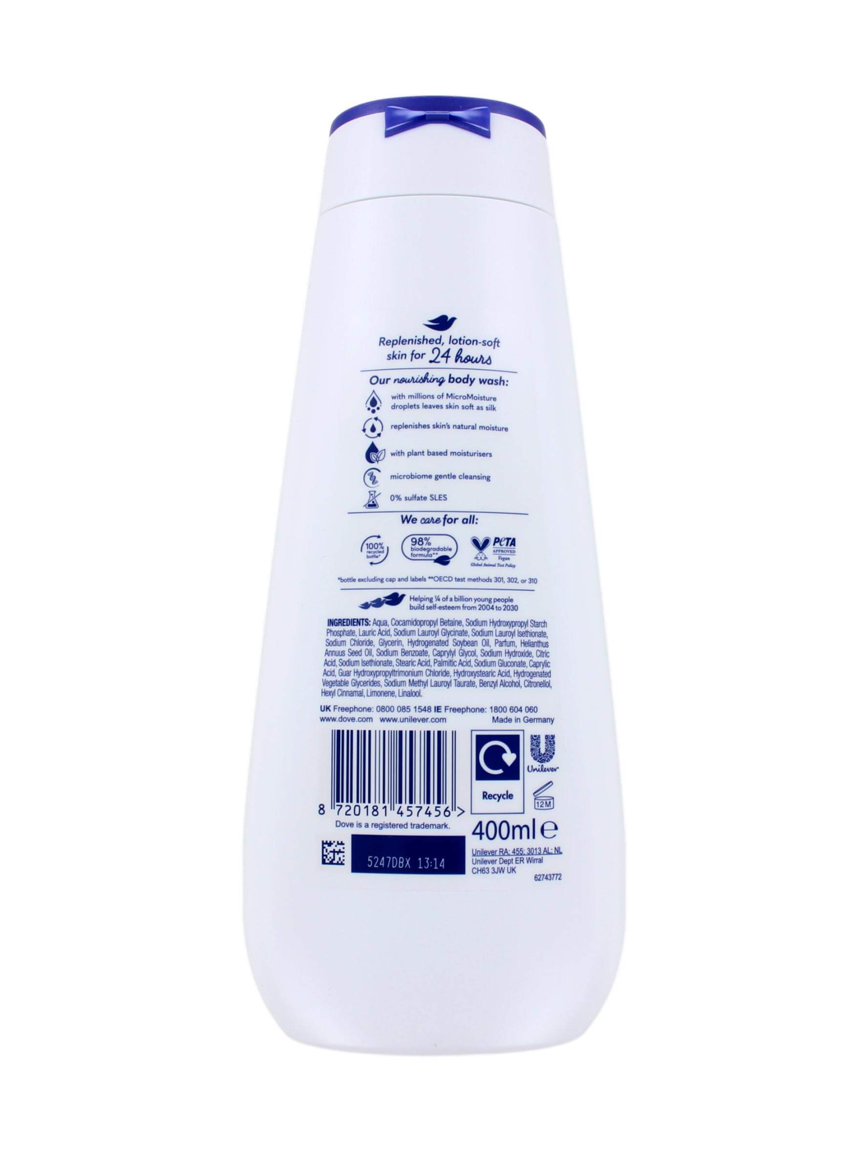 Dove Douchegel Deeply Nourishing, 400 ml, foto 2 van 2