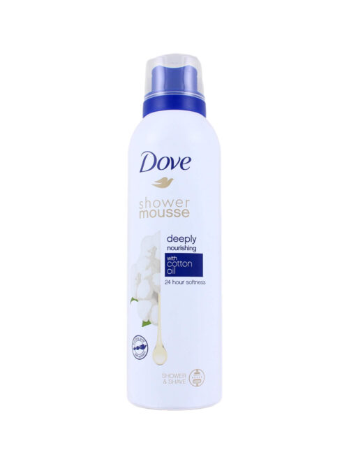 Dove Shower Mousse Deeply Nourishing Cotton Oil, 200 ml