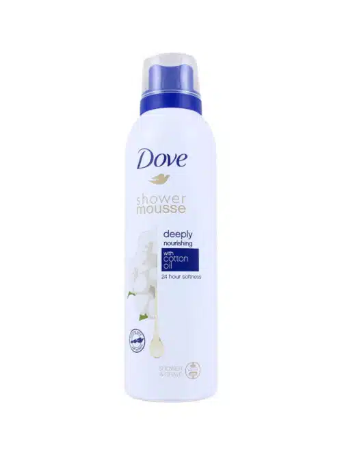 Dove Shower Mousse Deeply Nourishing Cotton Oil, 200 ml