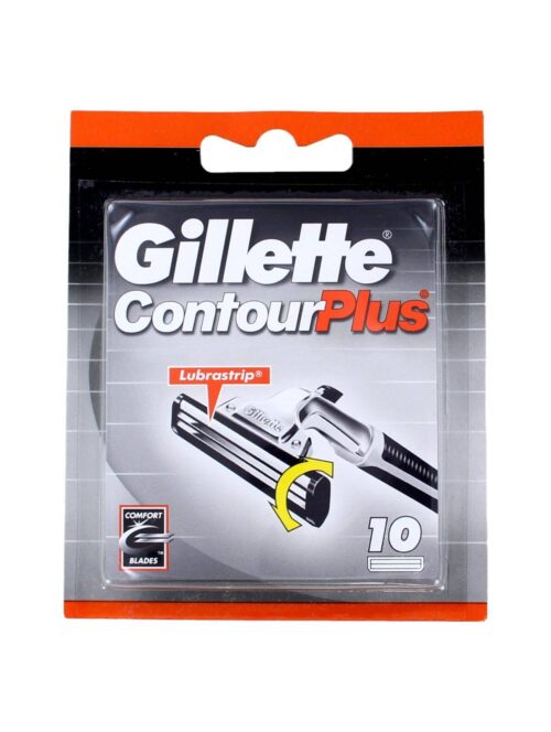 Gillette Scheermesjes Contour Plus, 10 Stuks