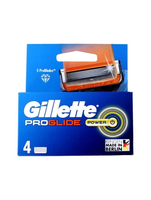 Gillette Scheermesjes Proglide Power, 4 Stuks