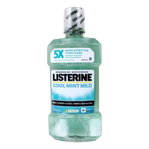 Listerine Mondwater Cool Mint Mild, 500 ml