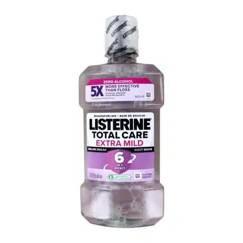 Listerine Mondwater Total Care Extra Mild, 500 ml