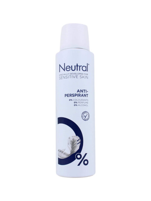 Neutral Deodorant Spray Anti-Perspirant 0% Sensitive Skin, 150 ml