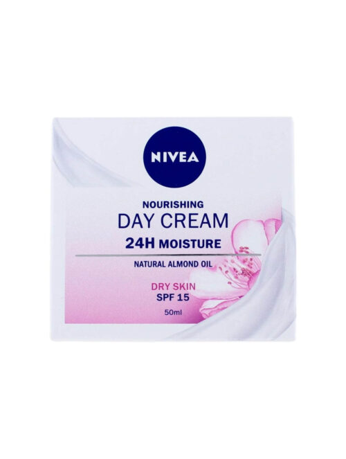 Nivea Dagcreme Natural Almond Oil Droge Huid, 50 ml