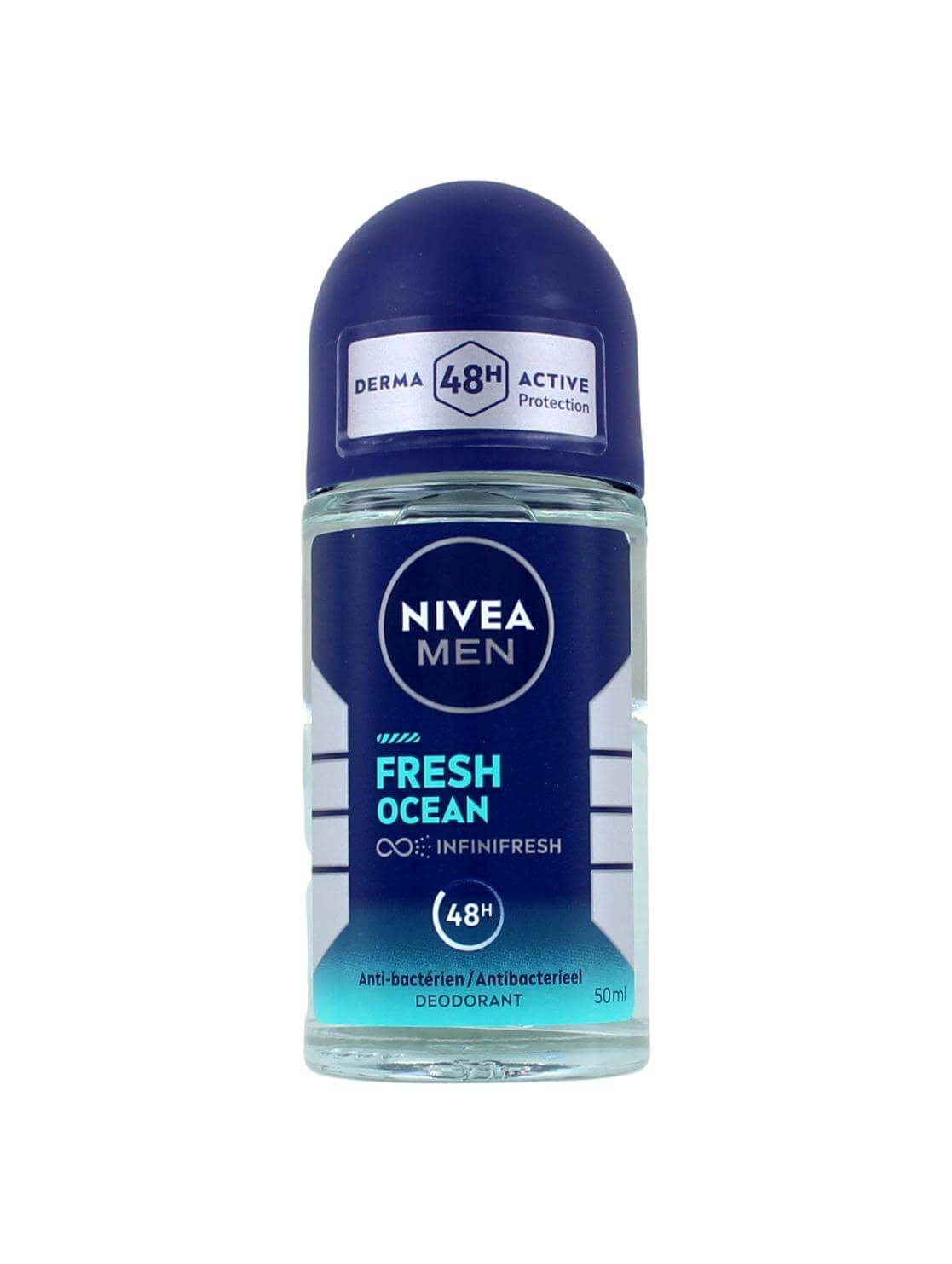 Nivea Men Deodorant Roller Fresh Ocean, 50 ml, foto 2 van 2