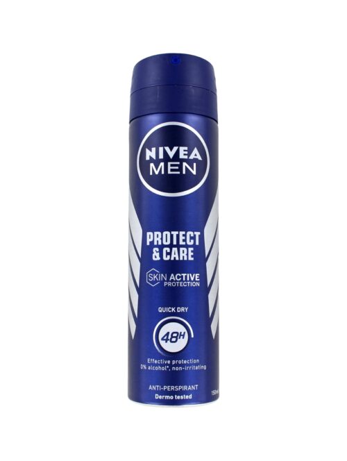 Nivea Men Deodorant Spray Protect & Care, 150 ml