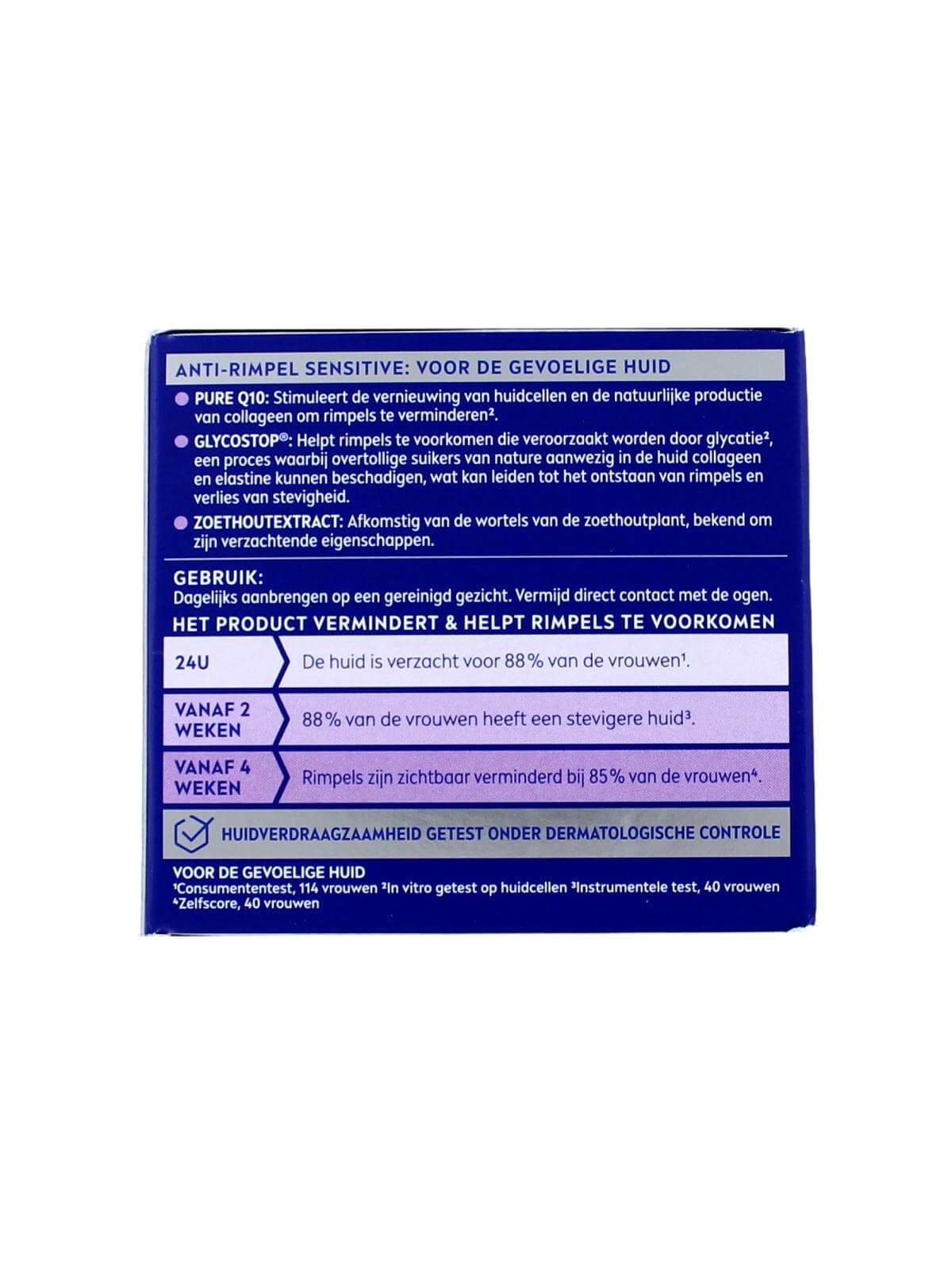 Nivea Nachtcreme Q10 Power Gevoelige Huid, 50 ml, foto 2 van 2