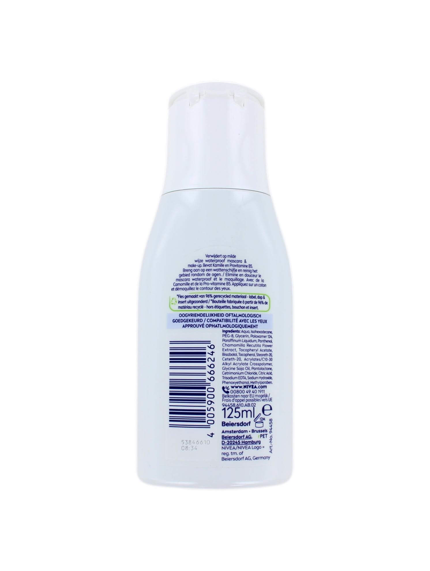 Nivea Waterproof Oogmake-up Remover, 125 ml, foto 2 van 2
