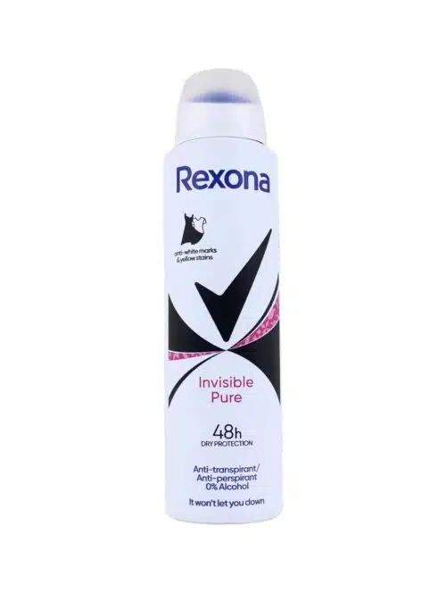 Rexona Deodorant Spray Invisible Pure, 150 ml