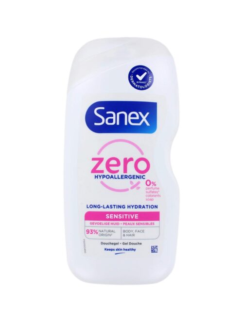 Sanex Douchegel Zero% Sensitive Gevoelige Huid, 400 ml