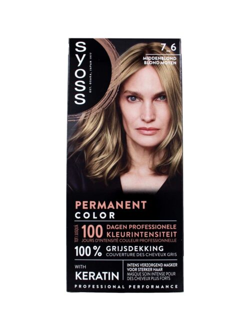 Syoss Haarverf 7-6 Midden Blond