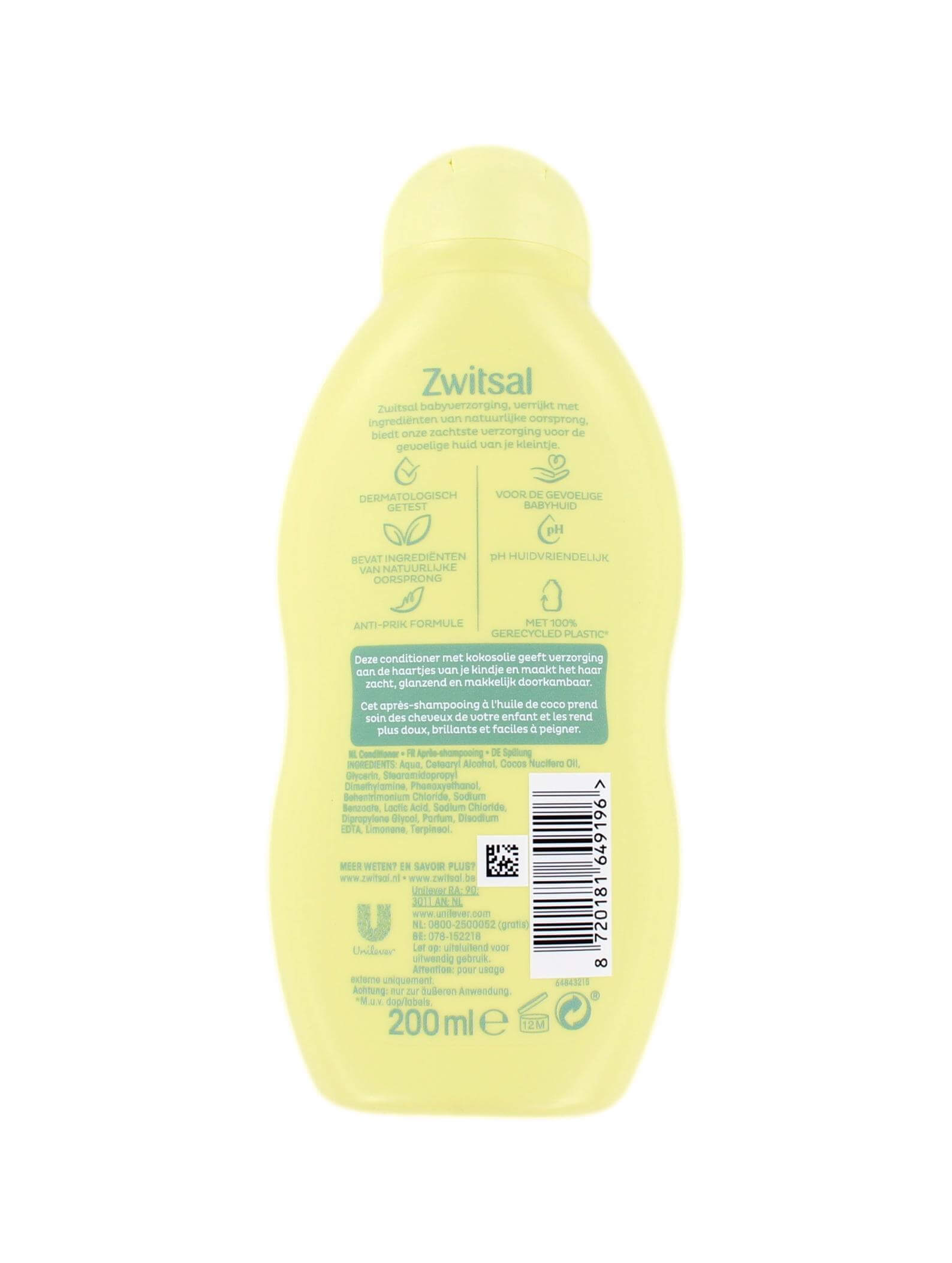 Zwitsal Conditioner, 200 ml, foto 2 van 2