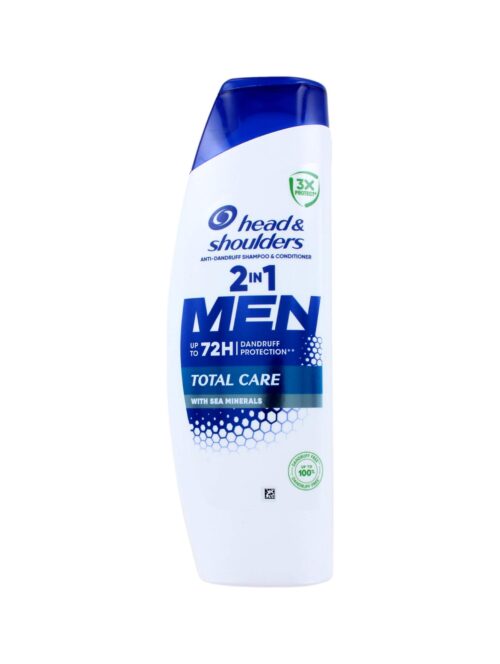 Head & Shoulders Shampoo Men 2in1 Total Care, 330 ml
