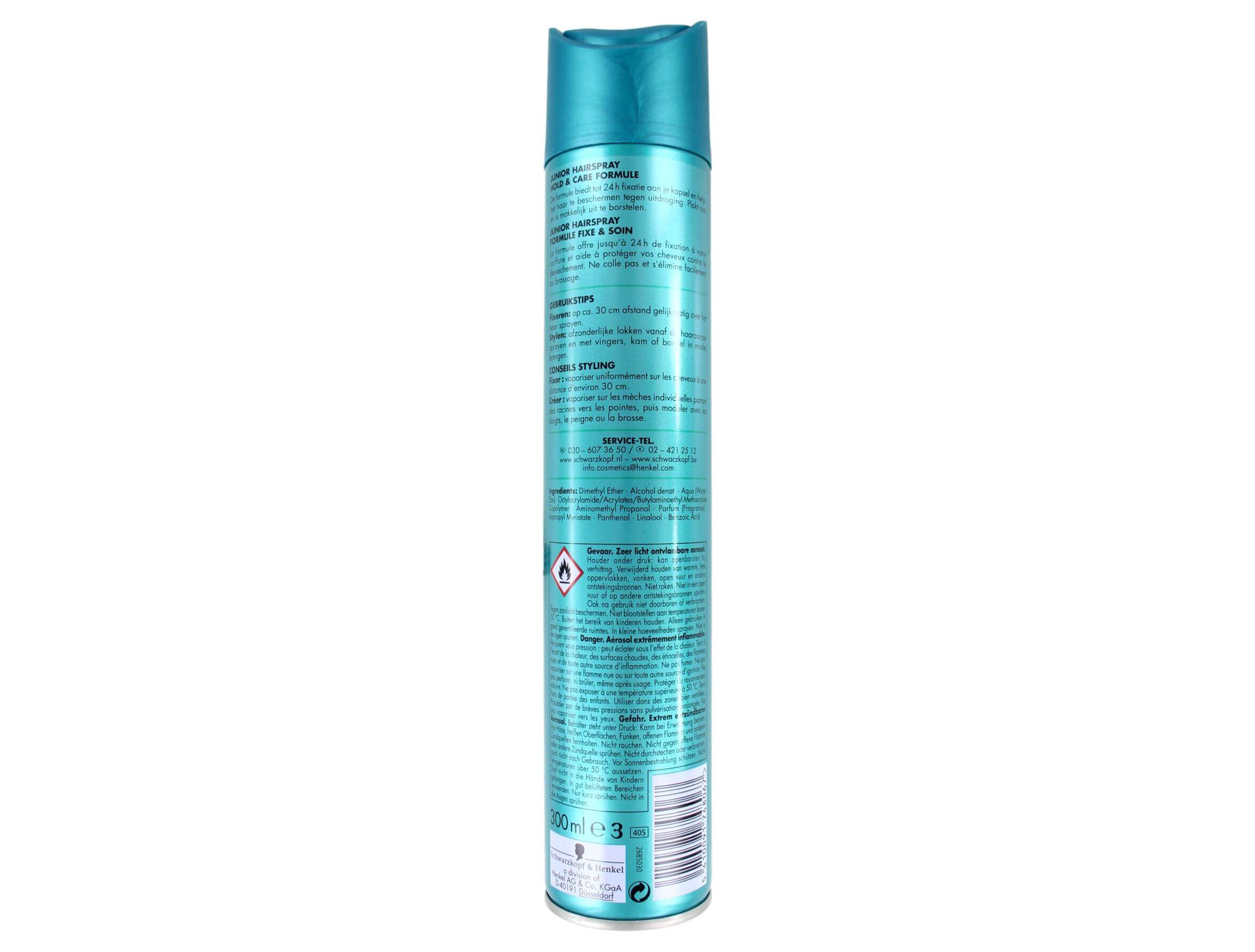 Junior Haarlak Strong, 300 ml, foto 2 van 2