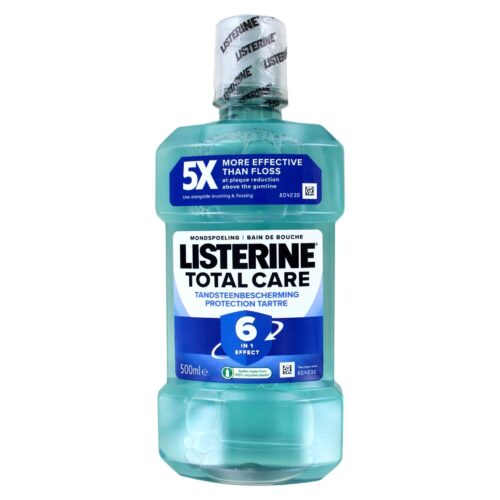 Listerine Mondwater Total Care Tandsteenbescherming, 500 ml