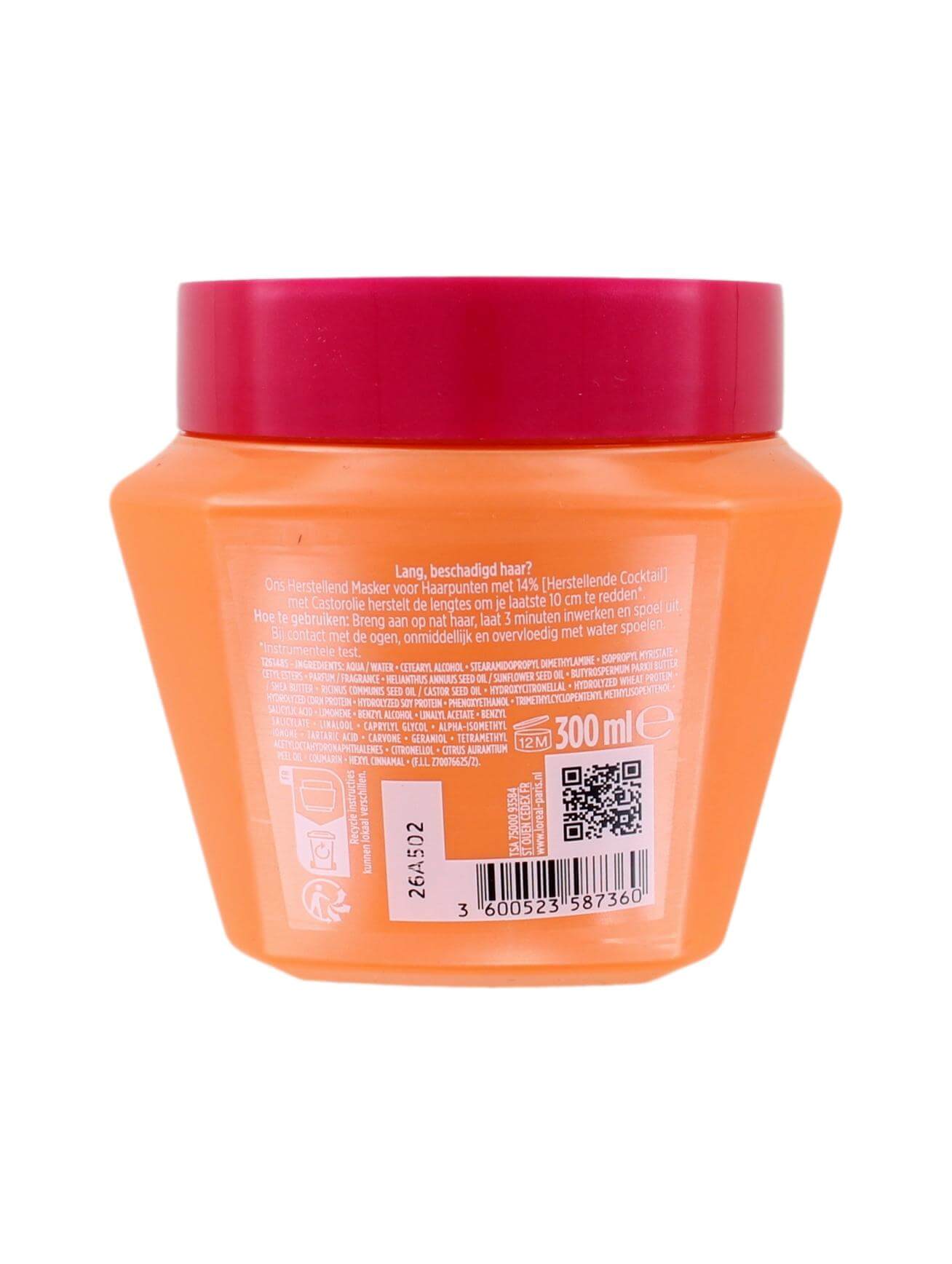 L’Oreal Elvive Haarmasker Dream Lengths, 300 ml, foto 2 van 2