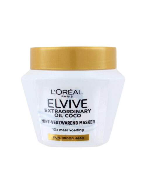 L'Oreal Elvive Haarmasker Extraordinary Oil Kokos, 300 ml