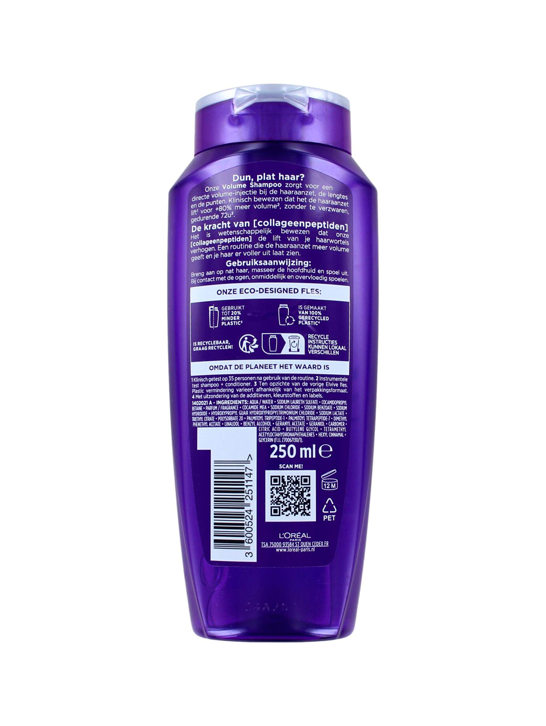 L’Oreal Elvive Shampoo Collagen Lifter, 250 ml, foto 2 van 2