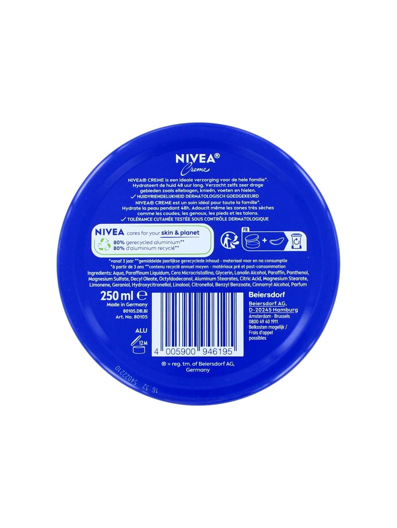 Nivea Creme, 250 ml, foto 2 van 2