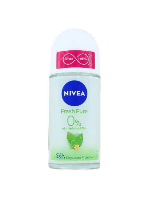 Nivea Deodorant Roller Fresh Pure 0%, 50 ml