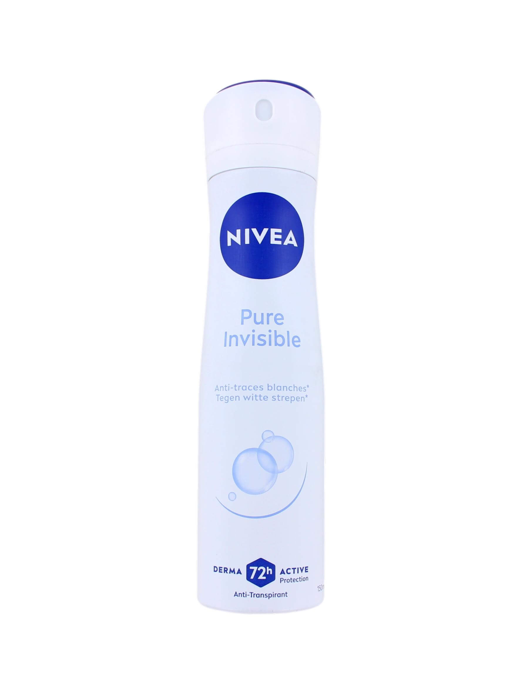 Nivea Deodorant Spray Pure Invisible, 150 ml