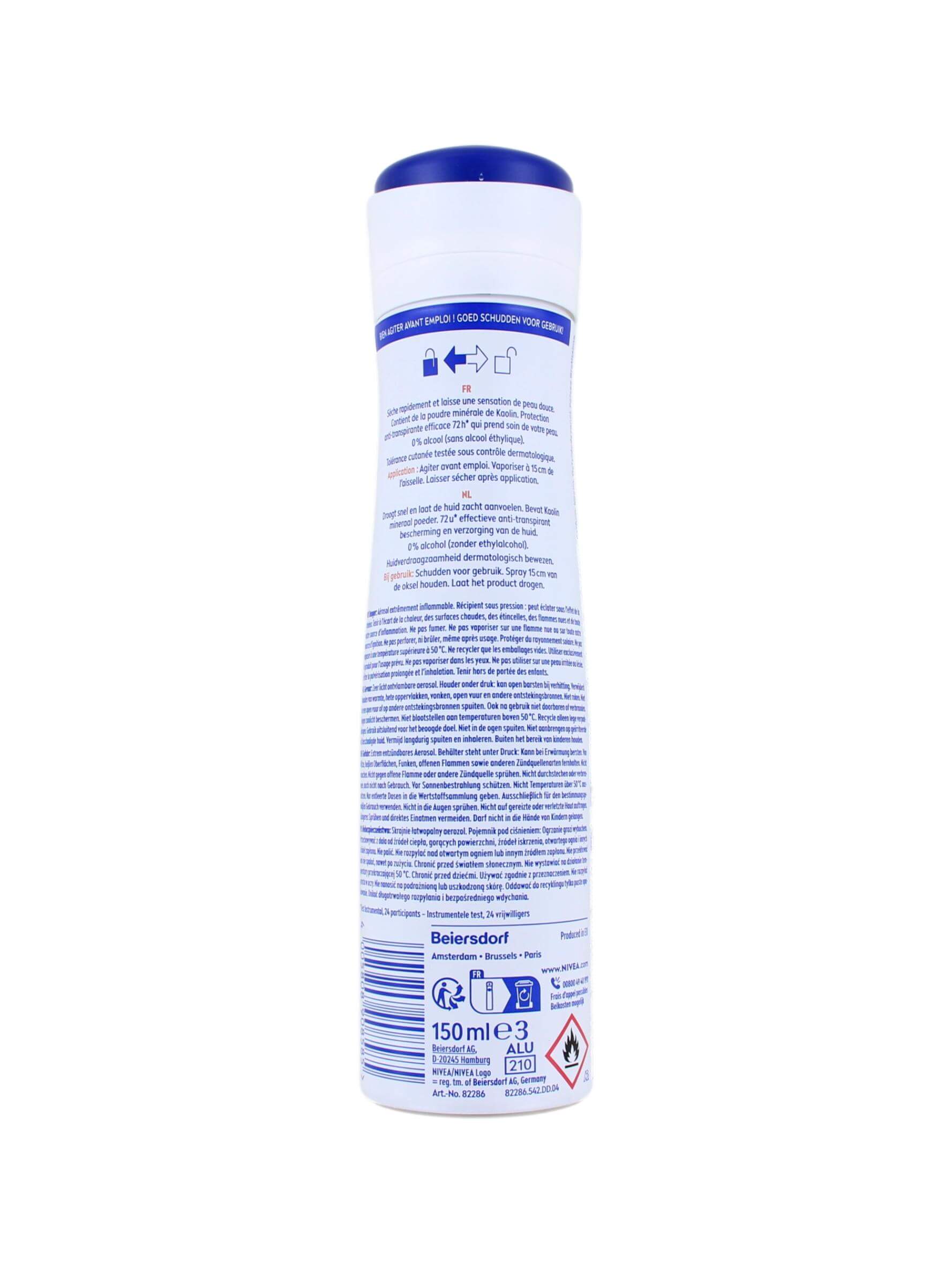 Nivea Deodorant Spray Soft Touch, 150 ml, foto 2 van 2