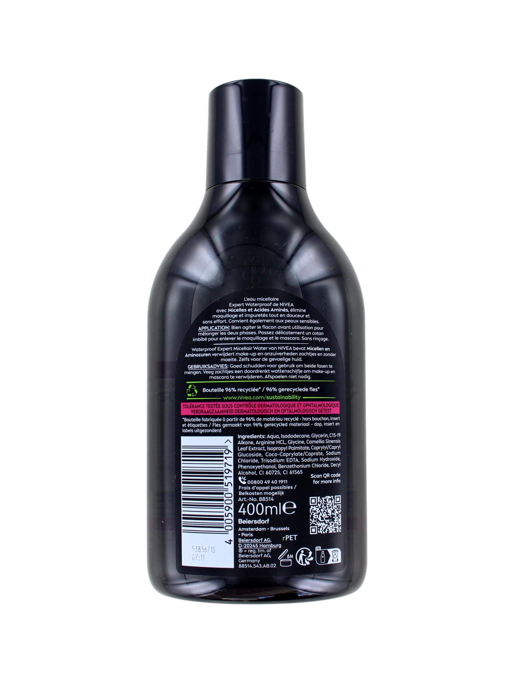 Nivea Micellair Water Waterproof Expert, 400 ml, foto 2 van 2