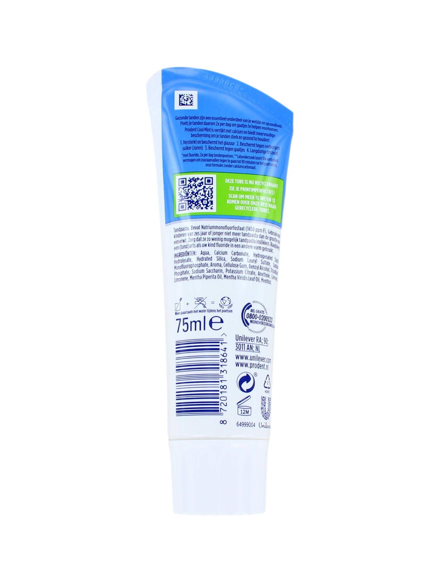 Prodent Tandpasta Coolmint, 75 ml, foto 2 van 2