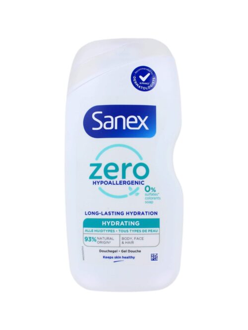 Sanex Douchegel Zero% Hydraterend, 400 ml
