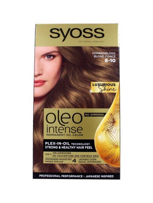 Syoss Oleo Intense Haarverf 6-10 Donkerblond