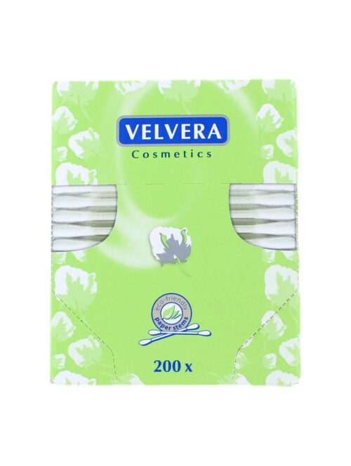 Velvera Wattenstaafjes, 200 stuks
