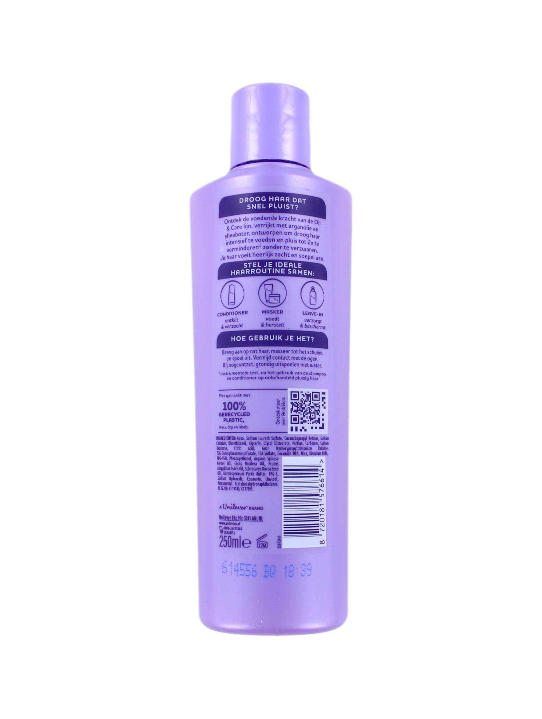 Andrelon Shampoo Oil & Care, 250 ml, foto 2 van 2