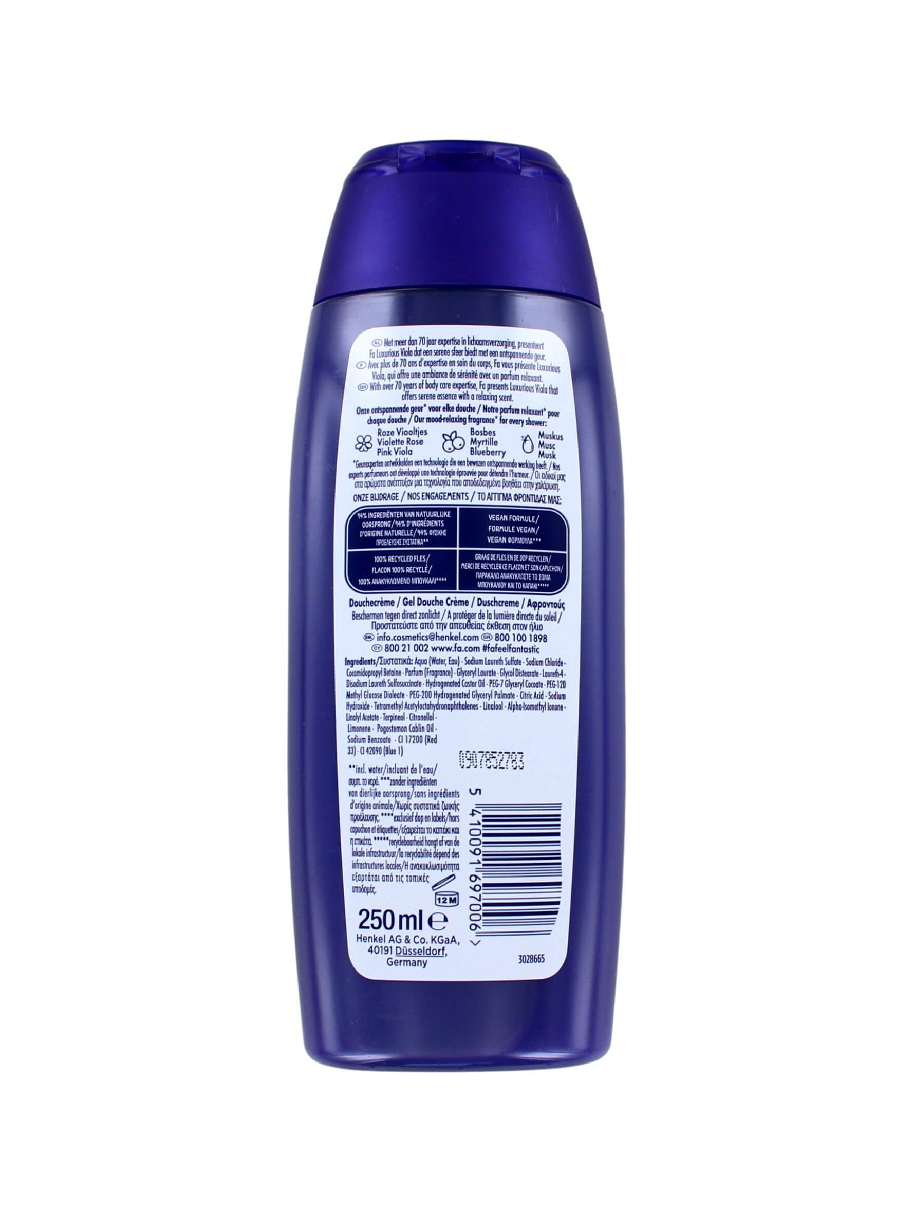 Fa Douchegel Relaxing Luxurious Viola, 250 ml, foto 2 van 2