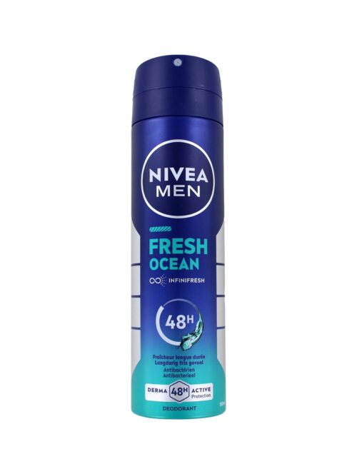 Nivea Men Deodorant Spray Fresh Ocean, 150 ml