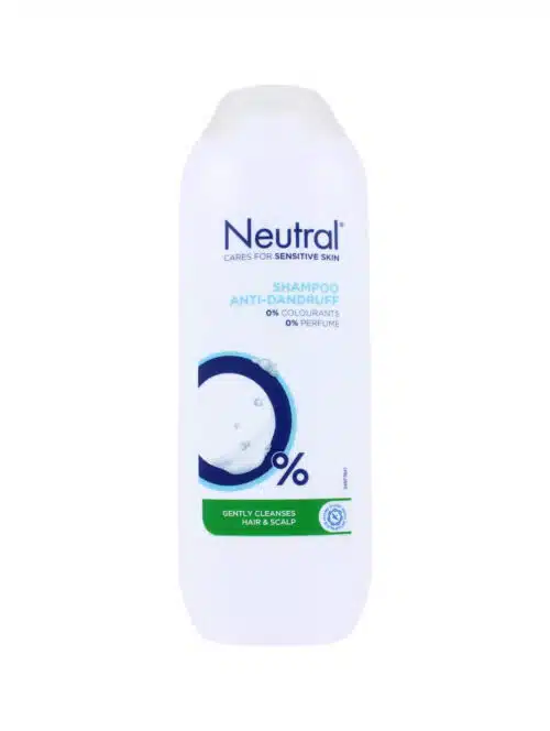 Neutral Shampoo Anti-Roos 0% Parfum, 250 ml