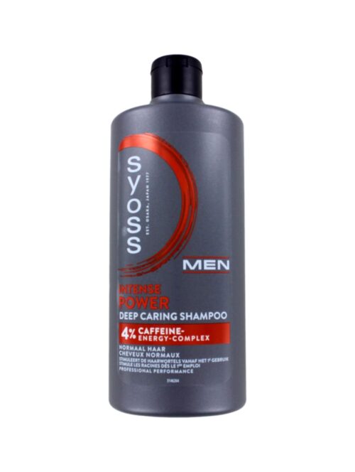 Syoss Shampoo Men Intense Power, 440 ml